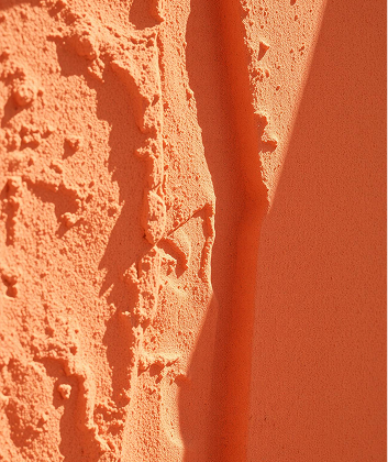 Rammed earth wall texture
